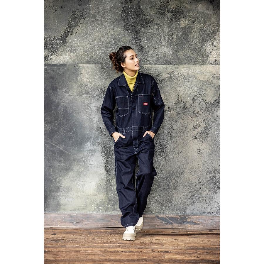 Dickies（ディッキーズ） SS-5L D-756 CORDURAストレッチデニムツナギ