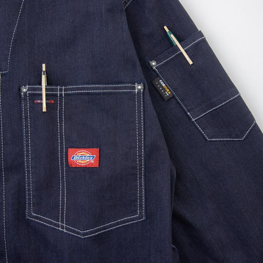 Dickies コーデュラストレッチデニムツナギ D-756 CORDURA®ストレッチデニムツナギ | 製品情報 | CO-COS