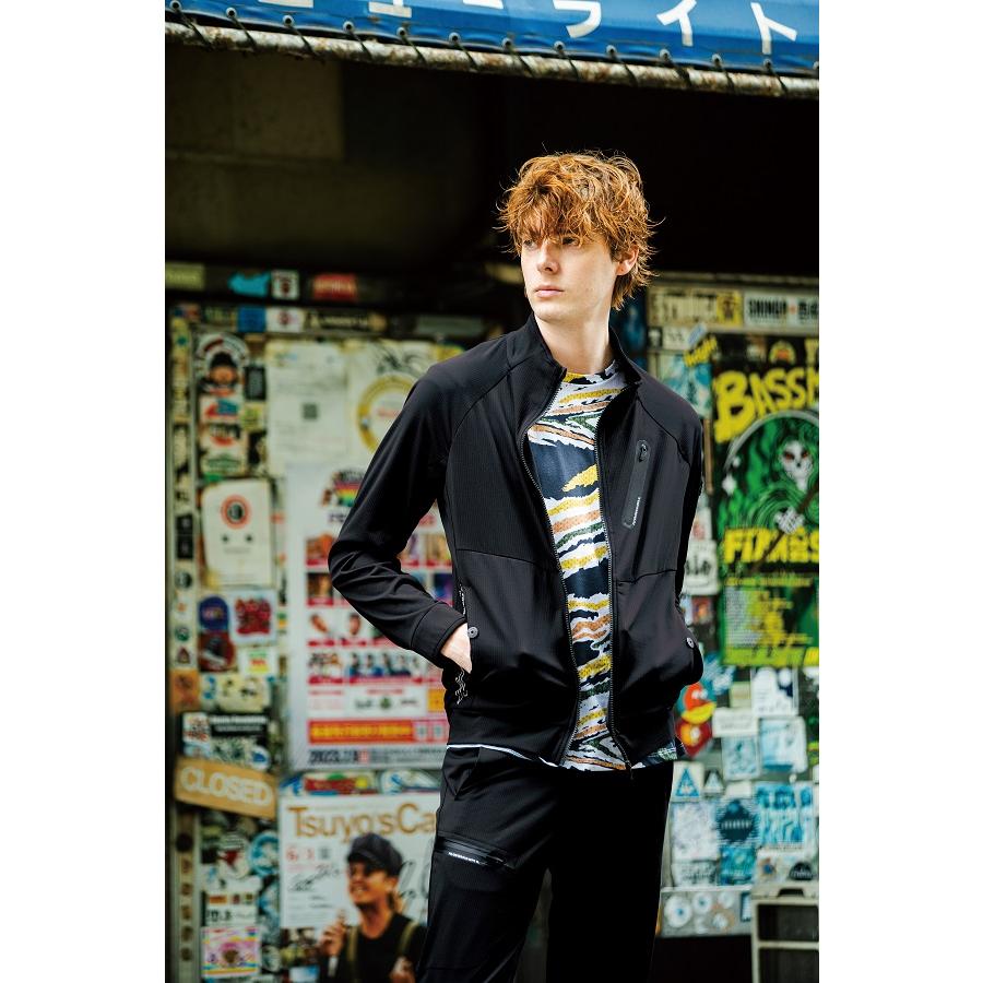 P.D S-4L #3970 A.D.ストレッチバックワッフルワークジャケット I