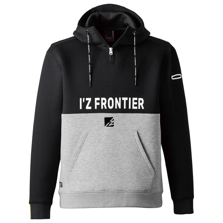 S-4L #8920 ストレッチニットハーフジップパーカー I'ZFRONTIER 防寒着
