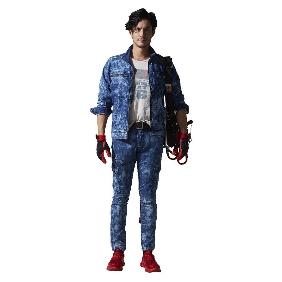 Z-DRAGON 73-88 作業服 76102 ストレッチノータックカーゴパンツ 夏用