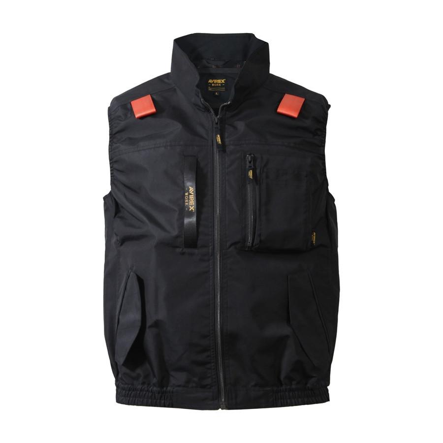 AVIREX WORK（アヴィレックスワーク） M-5L AV412 ワークベスト 空調