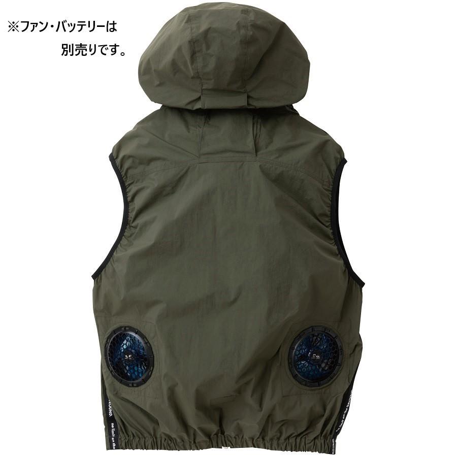3L 0129-06 EF用ベスト G.G. EFウェア 空調服 作業服 遮熱