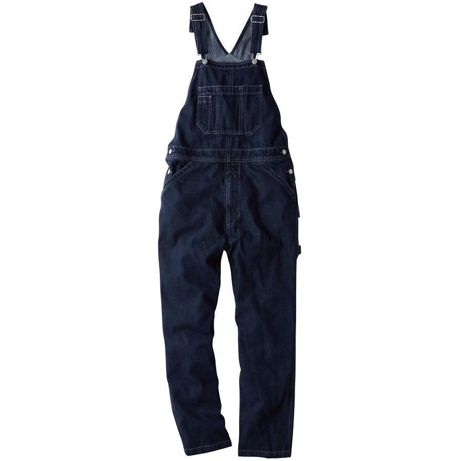 4L 作業服 G.GROUND サロペット 1012-24 デニム カバーオール