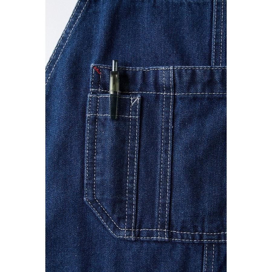 4L 作業服 G.GROUND サロペット 1012-24 デニム カバーオール