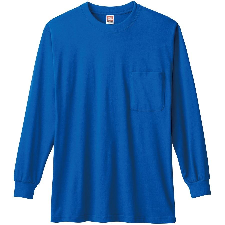 M-LL 0002 長袖Tシャツ 胸ポケット付き 桑和 SOWA 作業服 吸湿性 吸汗性 ストレッチ 綿100％  作業着 ワークウェア 返品交換不可｜snup-wk｜16