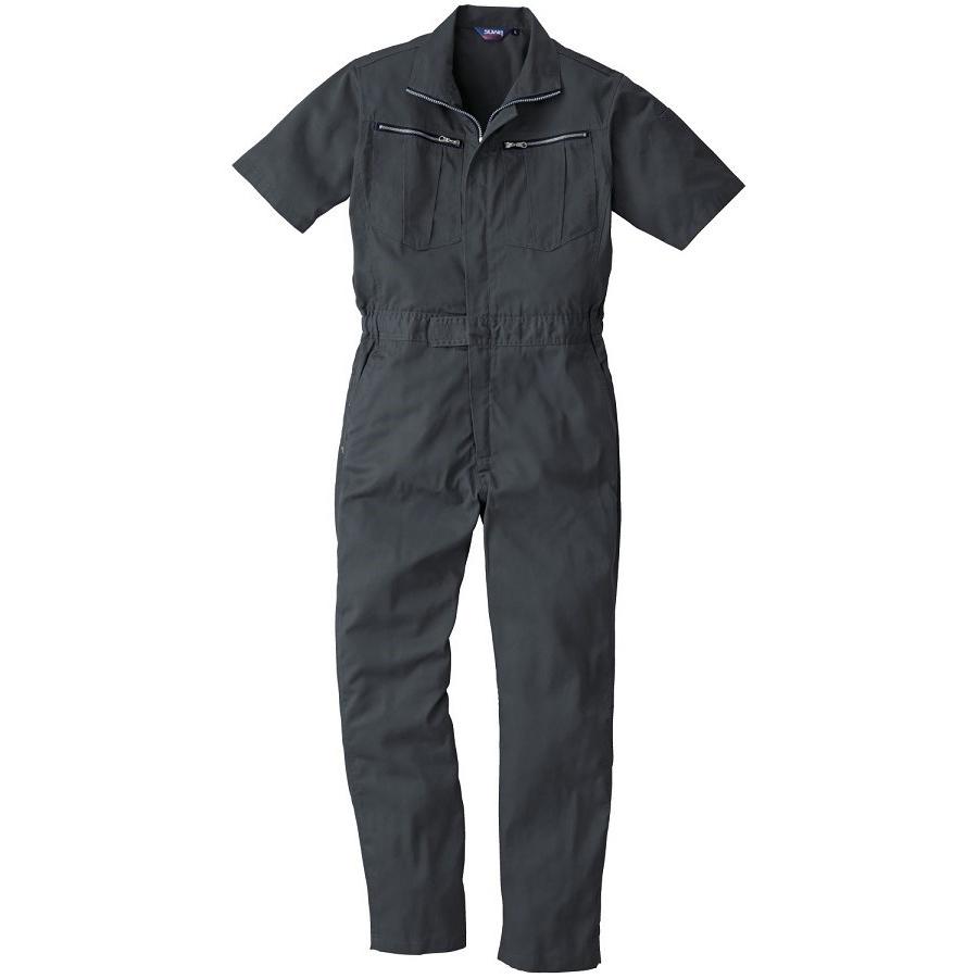 SOWA（ソーワ） S-LL 9907 半袖つなぎ 作業服 続服 ツナギ オール 