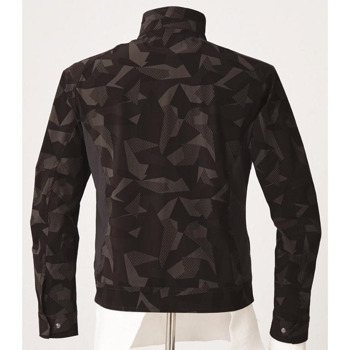 寅壱 M-LL 作業服 春夏用 長袖ブルゾン 9334-124 軽量 ストレッチ 通気