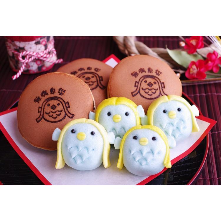 引菓子 アマビエ祈願セット 贈答品 どら焼き 薯蕷饅頭 無病息災 お祝い 内祝い ギフト 贈り物 お歳暮 お返し 手土産 お茶会 菓子折り 和菓子 厄病祈願 Amaset あわ家惣兵衛 通販 Yahoo ショッピング