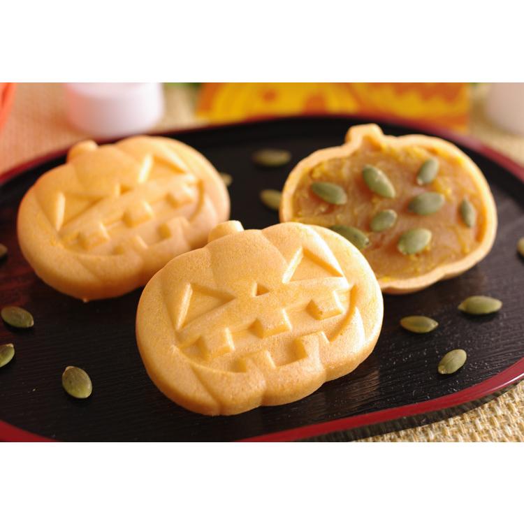 プチギフト ハロウィンかぼちゃ最中 和菓子 もなか かぼちゃ パーティー お菓子 差し入れ お土産 手土産 引菓子 プレゼント Haloomonaka あわ家惣兵衛 通販 Yahoo ショッピング