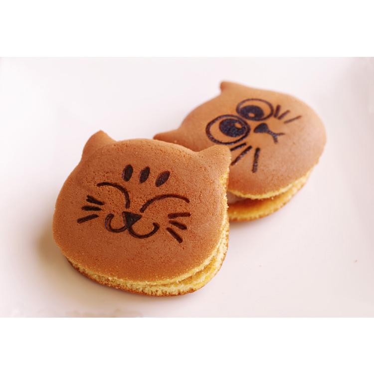 人気商品【猫どら焼き2個入（小豆餡・白あん）】和菓子 ギフト