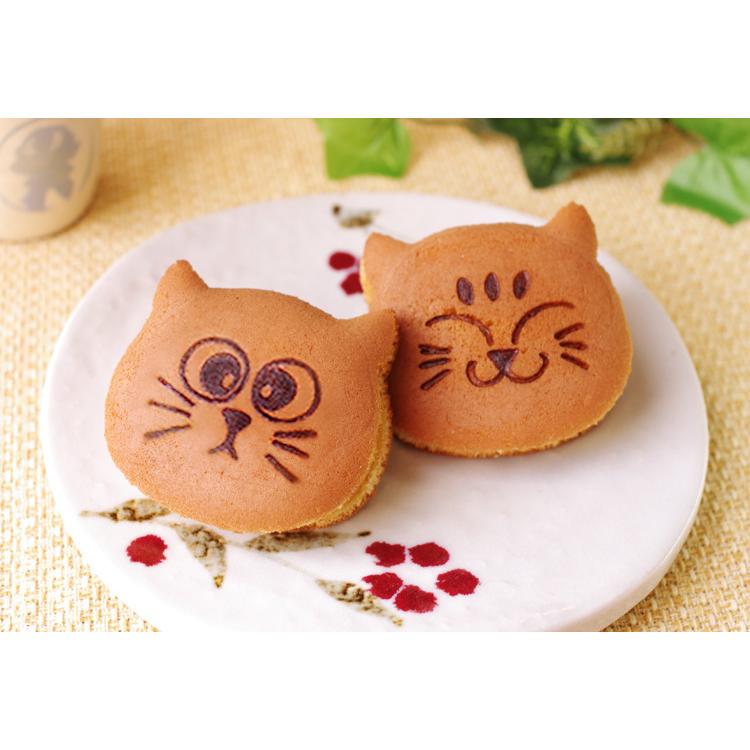 人気商品【猫の和菓子大家族セット 詰め合わせ10個入】ギフト どら焼き 饅頭 可愛い イベント お祝い お歳暮 贈答品 贈り物 手土産 引菓子 プレゼント 猫の日 |  | 01
