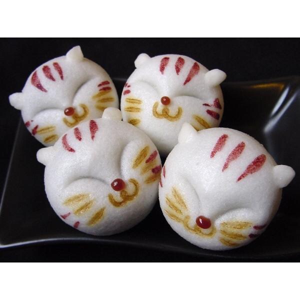 【福ねこまんじゅう2個入(こし)】ギフト 和菓子 どうぶつ饅頭 プレゼント イベント 猫の日 お祝い 贈り物 誕生日 かわいい 贈答品 ネコ 引菓子 お取り寄せ |  | 02