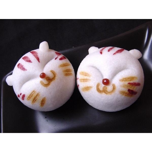 【福ねこまんじゅう4個入(こし)】ギフト 和菓子 どうぶつ饅頭 プレゼント イベント 猫の日 お祝い 贈り物 誕生日 かわいい 贈答品 ネコ 引菓子 お取り寄せ |  | 01