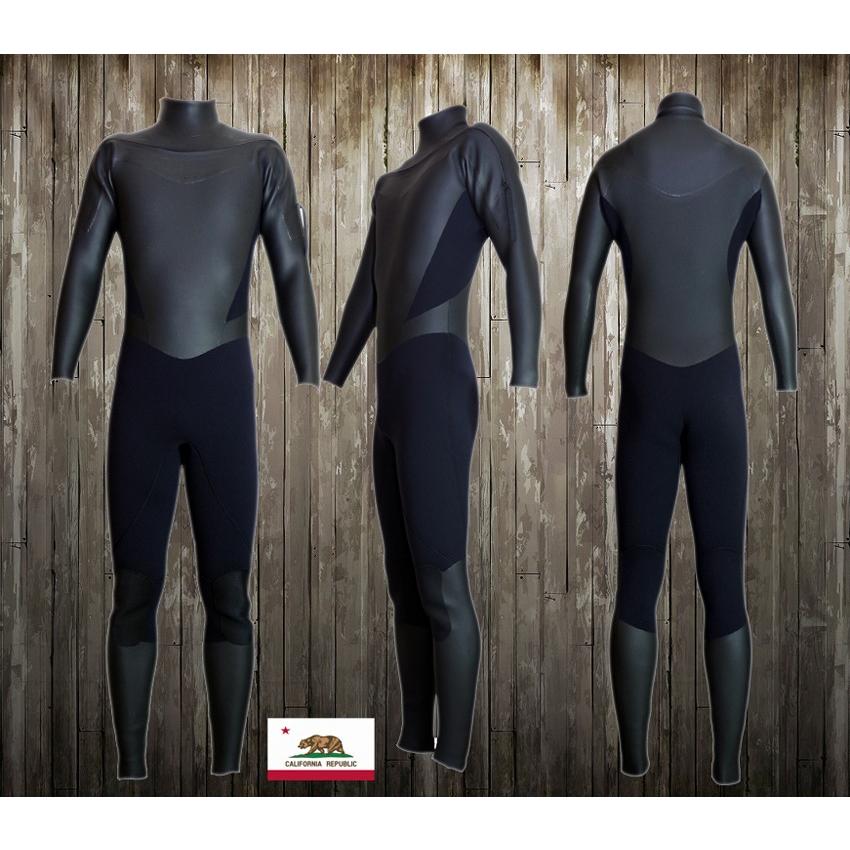 国内生産！！最新伸縮極上起毛　ストレッチロングジップ SEMI DRY 5x3 セミドライ　Wネック