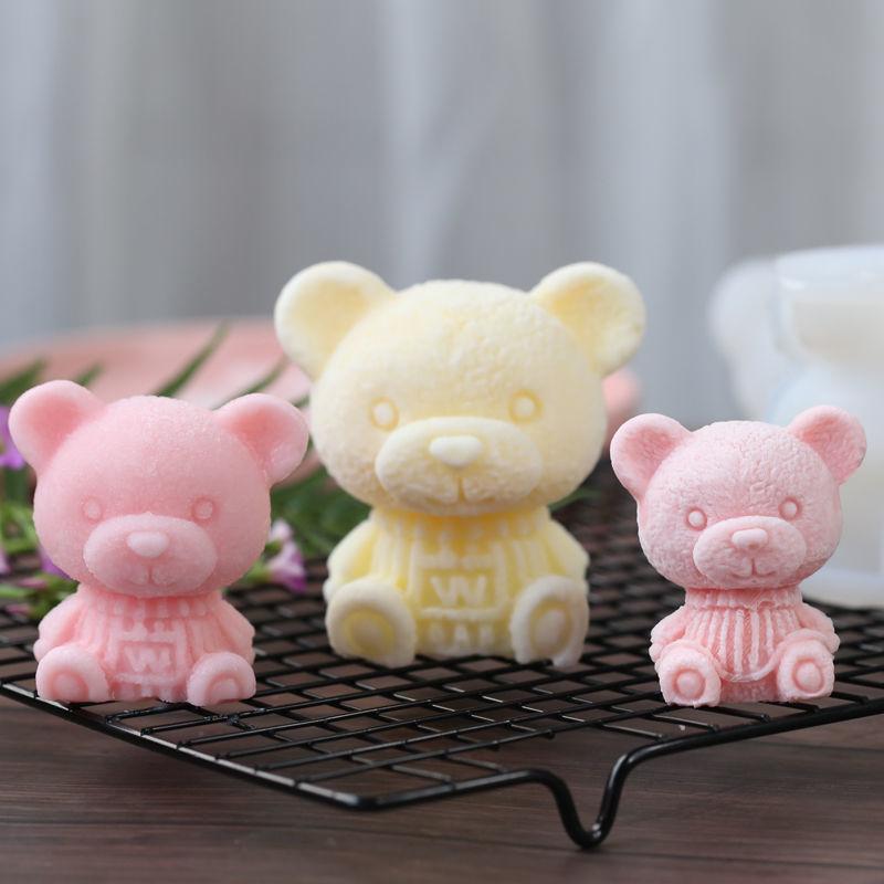 くま 氷 型 製氷皿 シリコーン 製氷型 可愛い トイプードル ローズ