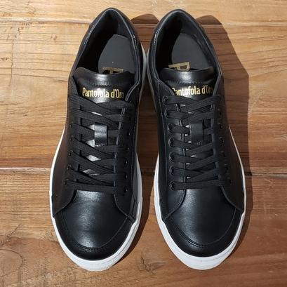パントフォラ ドーロ 黒 レザー スリッポンシューズ パントフォラドーロ 革靴41