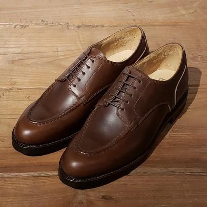 【Made in Japan】THE HARVEY Uチップ　革靴 THE HARVEY ユーチップシューズ BOND（ダーク