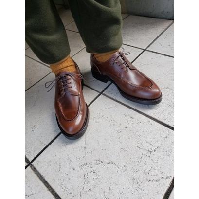 【Made in Japan】THE HARVEY Uチップ　革靴 THE HARVEY ユーチップシューズ BOND（ダーク