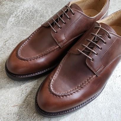 【Made in Japan】THE HARVEY Uチップ　革靴 THE HARVEY ユーチップシューズ BOND（ダーク