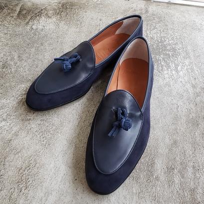 あ*ー様 polpetta ポルペッタ 革靴 ネイビー タッセル 26cm あ*ー様 polpetta ポルペッタ 革靴 ネイビー タッセル 26cm