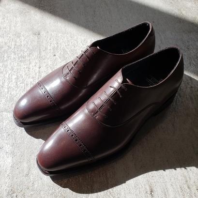 シューイズム パンチドキャップトゥ 02021WD（ダークブラウン） : SO