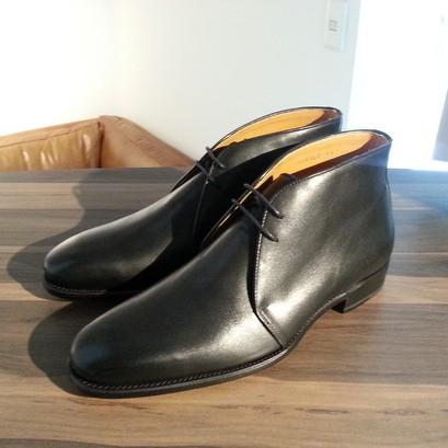 POLPETTA（ポルペッタ） チャッカブーツ（ブラック） : SO-KUTSUヤフー