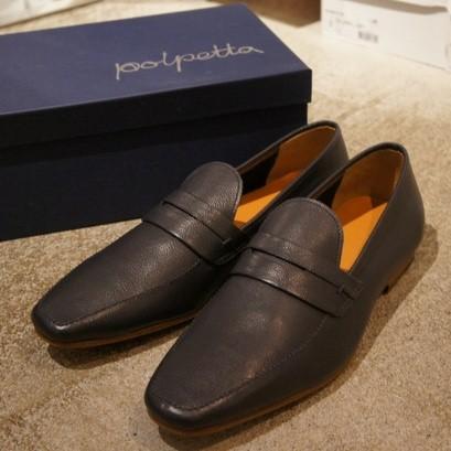 polpetta ポルペッタ　コインローファー　39 POLPETTA ポルペッタ コインローファー（ネイビー） : SO-KUTSU
