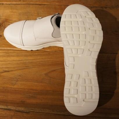 HIROSHI TSUBOUCHI（ヒロシ ツボウチ） ダブルモンクレザースニーカー