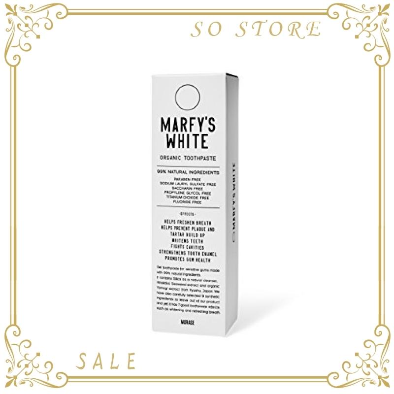 Marfy S White マーフィーズ ホワイト 歯磨き粉 オーガニック 90g 日本製 Ash So Store 通販 Yahoo ショッピング