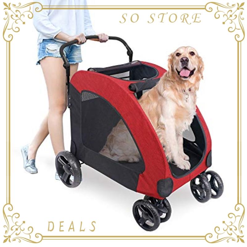 好評 ペットカート 犬用 キャリーカート ペットバギー 折りたたみ式 大型犬 多頭中小型犬 犬用 猫用 ドッグカート Cwa So Store 通販 Yahoo ショッピング 半額品 Www Kmhsystems Com