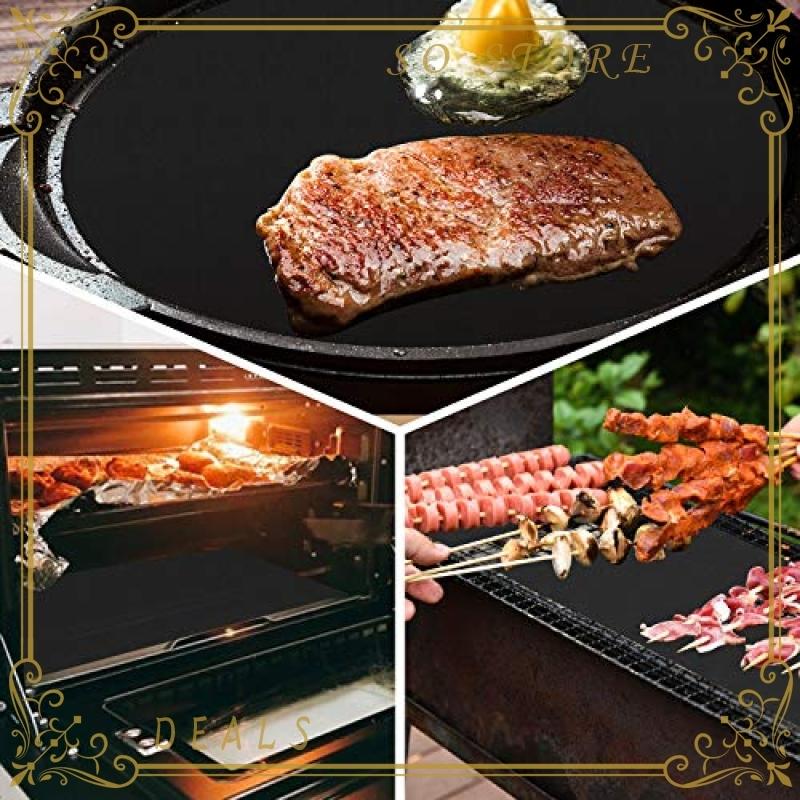 Shayson テフロングリルネット バーベキューグリルマット qマット 焦げ付き防止 超耐熱260 繰り返す利用 q網 鉄 Eyu So Store 通販 Yahoo ショッピング