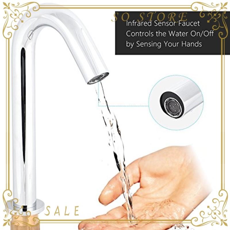 Xuuyuu 自動センサー水栓 自動センサー蛇口 自動赤外線センサーの蛇口 自動水栓 洗面蛇口 単水栓 浴室 シンク バ Voa So Store 通販 Yahoo ショッピング