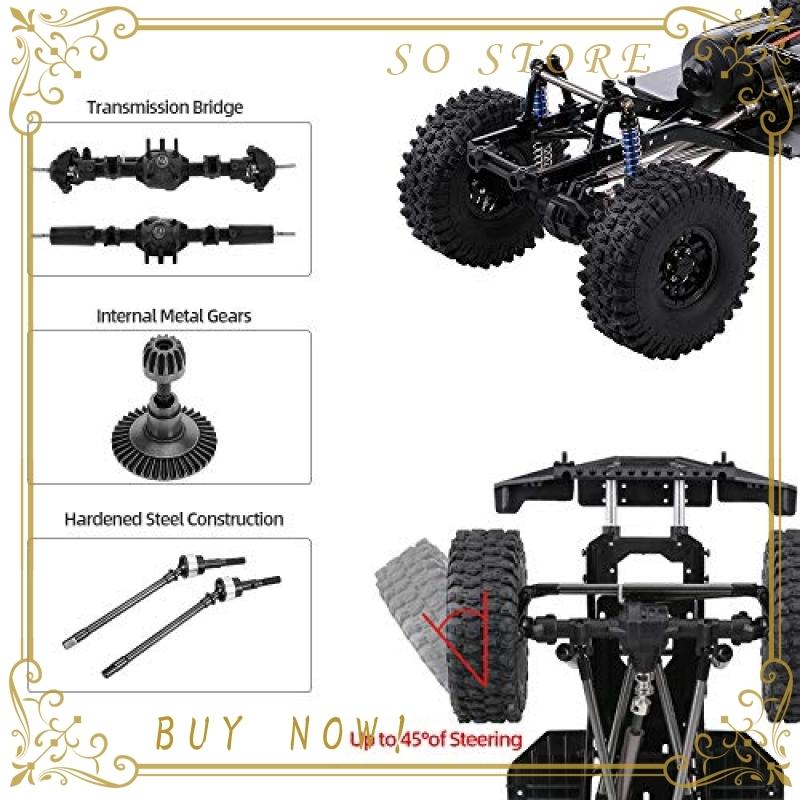 GoolRC ホイールベース シャーシ フレーム 313mm 1/10 AXIAL SCX10 II 90046 90047 RCクローラー クライミング カーDIY 1/10 AXIAL SCX10 II アクセサリー