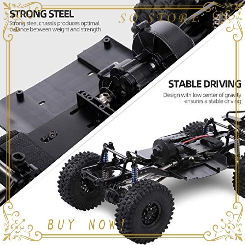 GoolRC ホイールベース シャーシ フレーム 313mm 1/10 AXIAL SCX10 II 90046 90047 RCクローラー クライミング カーDIY 1/10 AXIAL SCX10 II アクセサリー