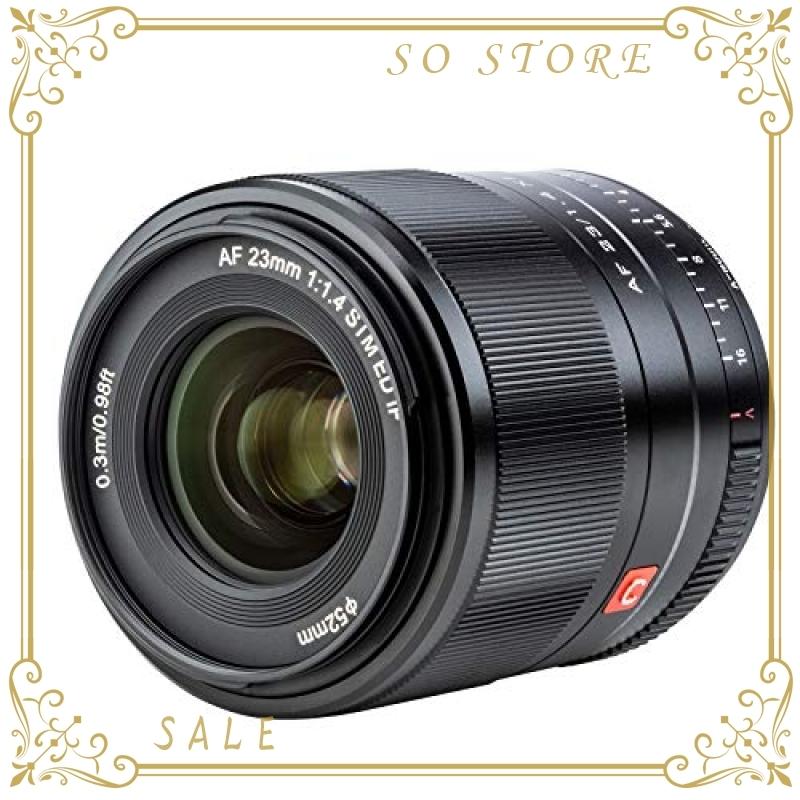 VILTROX 単焦点レンズ AF 23mm F1.4 STM F1.4大口径 富士Xマウント