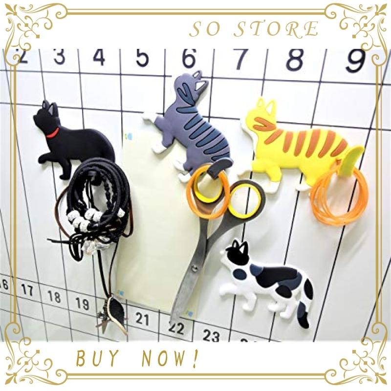 着後レビューで 送料無料 マグネットフック かわいい ねこグッズ ぴぴっと 猫のしっぽ 玄関や冷蔵庫にペタッと フック インテリア その他インテリア雑貨 小物 Www Sustentec Com Br