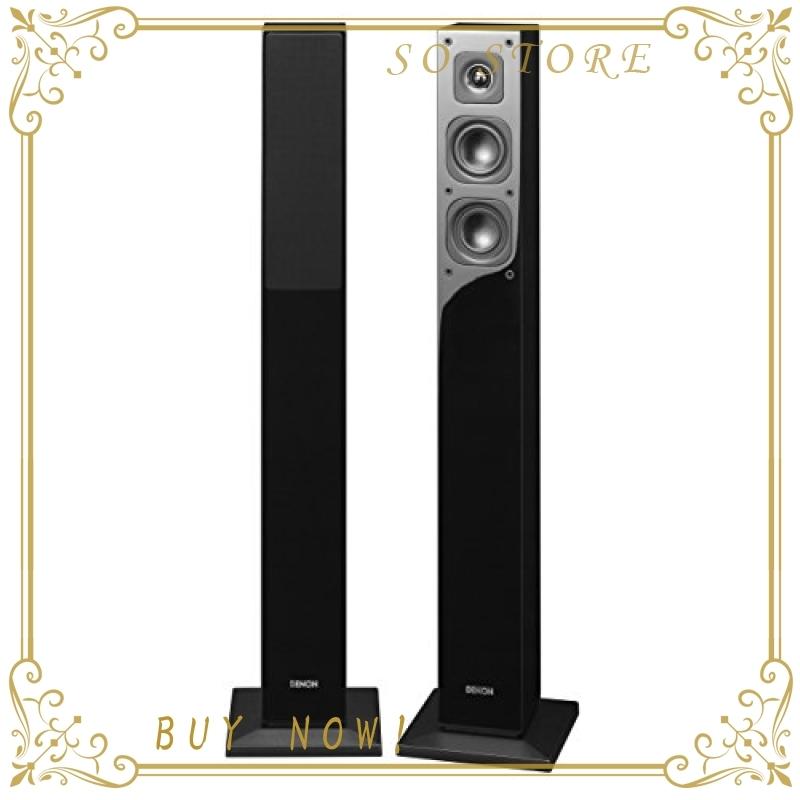 デノン Denon SC-T17 スピーカー フロント トールボーイ ハイレゾ対応 SC-17 SC-37 シリーズ 1台 ブラック SC-T17K