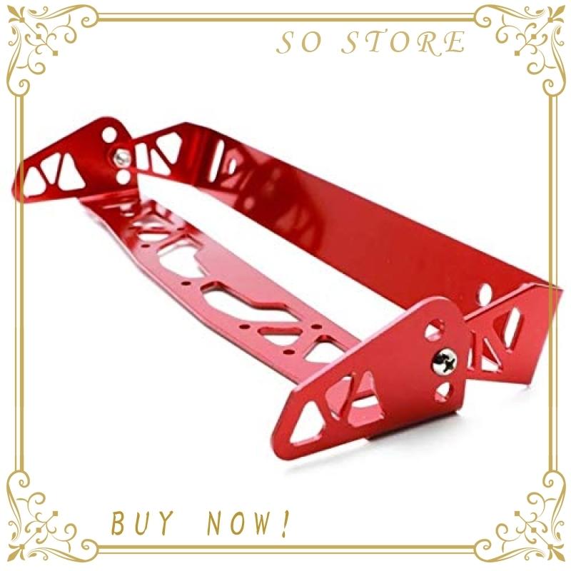 Tommyfield ナンバーステー 車 ナンバープレート 角度 調整 アルミ ホルダー プレートフレーム 汎用 レッド Wss 80tiq3ng22jr So Store 通販 Yahoo ショッピング