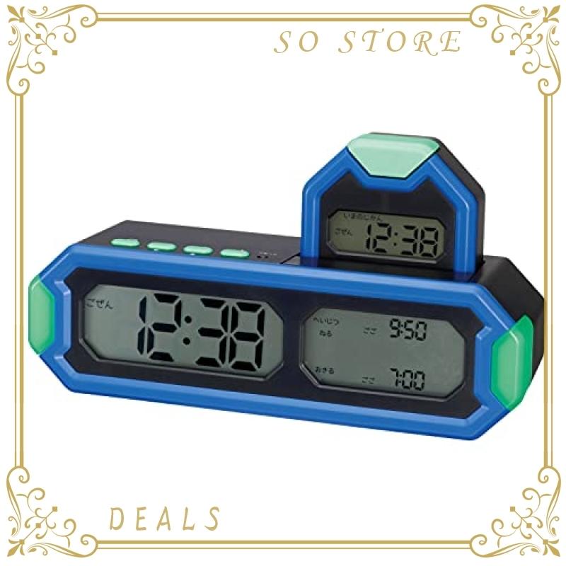 22新発 Adesso アデッソ Es 01 ブラック ダブルアラーム Okite 用 子供 デジタル 目覚まし時計 目覚まし時計 Www Sundplast Se