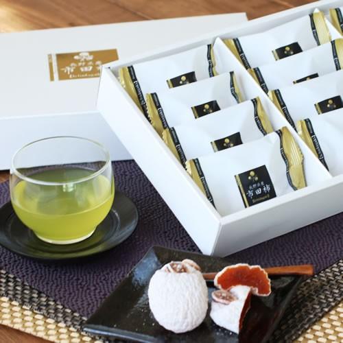 干し柿 市田柿 新物 最高級 (12個セット) 個包装 長野 特産品 贈答用 ギフト 贈り物 父の日 プレゼント フルーツ GIマーク認証 2026 爆買 | 山下屋荘介 | 12