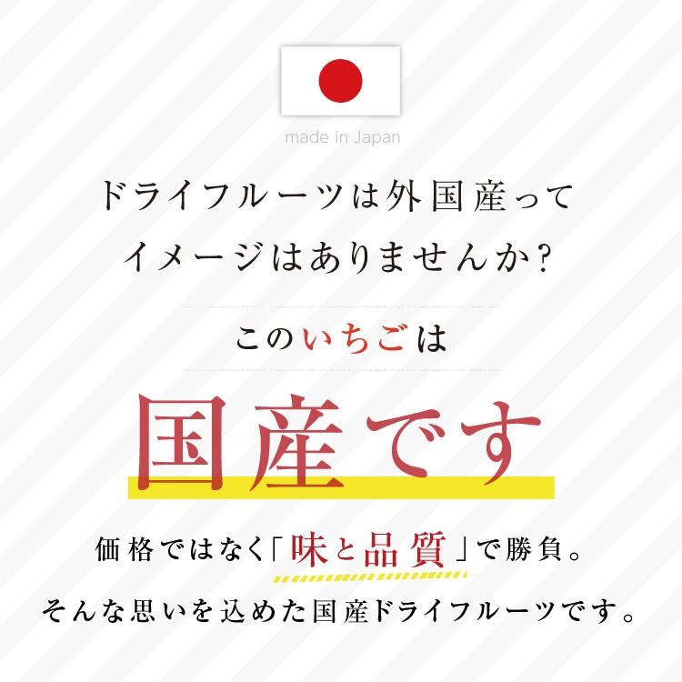 ドライフルーツ 国産 いちご 大袋 102g 送料無料 イチゴ ドライいちご ポイント消化 メール便 食品 おやつ 南信州菓子工房 ギフト ヨーグルトに｜so-suke｜02