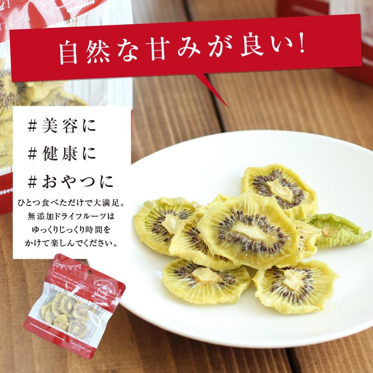 山下屋荘介 ドライフルーツ 砂糖不使用 無添加 キウイ 20g 送料無料