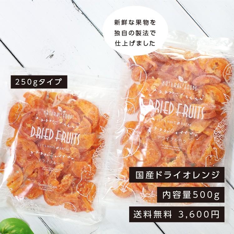 ドライフルーツ 国産 清見オレンジ 500g 送料無料 ドライオレンジ 徳用 業務用 おやつ 南信州菓子工房 お菓子作りにも ポイント利用 | 山下屋荘介 | 09