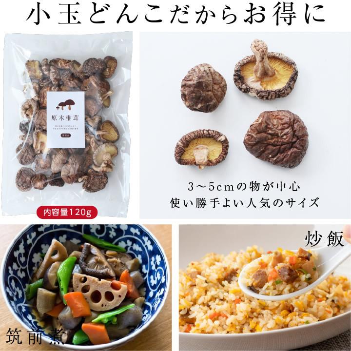 干し椎茸 120g 訳あり 小玉どんこ 干し 乾し しいたけ 椎茸 きのこ 原木栽培 無添加 ご家庭用 欠け椎茸 不揃い 乾燥椎茸 栄養満 国産  野菜 お徳用｜so-suke｜11