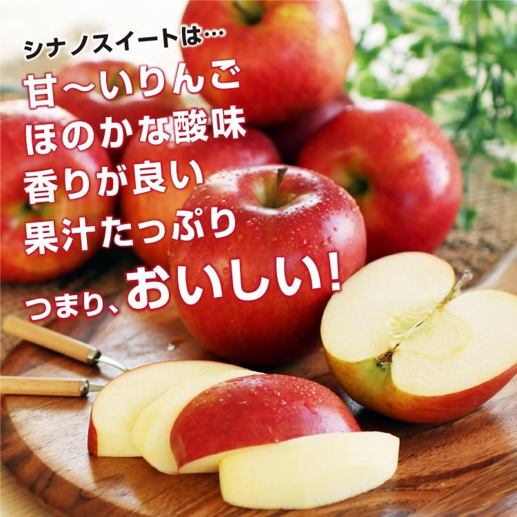 山下屋荘介 りんご シナノスイート 3kg 秀品 送料無料 長野県産 葉とら 