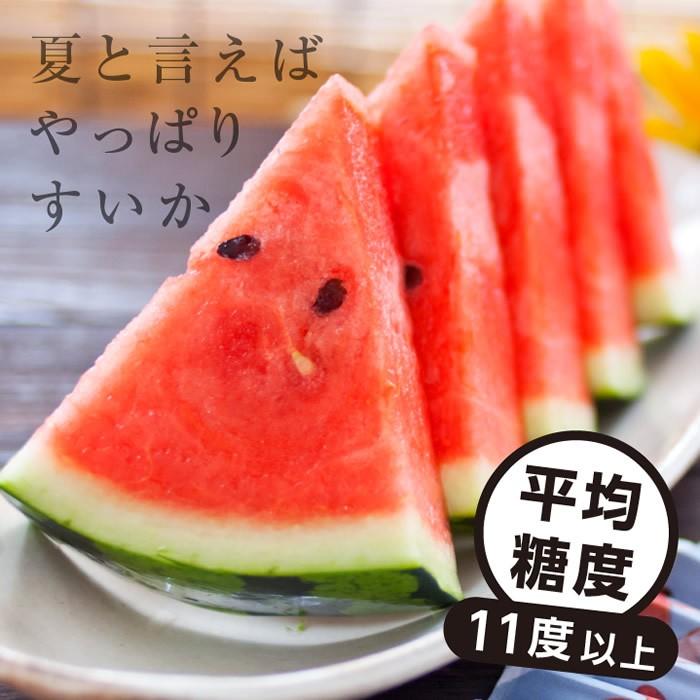 山下屋荘介 2026 スイカ 長野県産 2Lサイズ 7kg以上 A級品 甘い すいか
