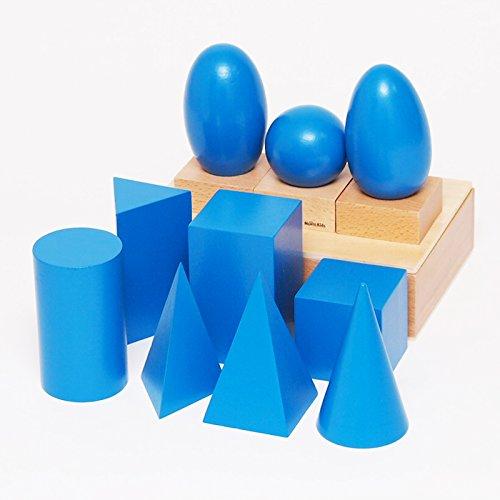MONTE Kids モンテッソーリ教具 - 幾何学立体 - Montessori モンテキッズ 教育を目的とする教育用品 学習用品 本格教材 算数 モンテッソーリ教具 - 幾何学立体 - MONTE Kids モンテッソーリ教具 幾何学立体 教育を目的とする教育用品