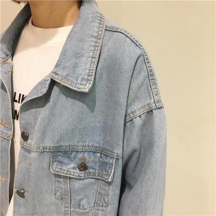 レディース デニム ジャケット 無地 長袖 アウター カジュアル ゆったり Gジャン 春秋アウター シンプル 春秋コートおしゃれ レトロブーム 人気ブランドを
