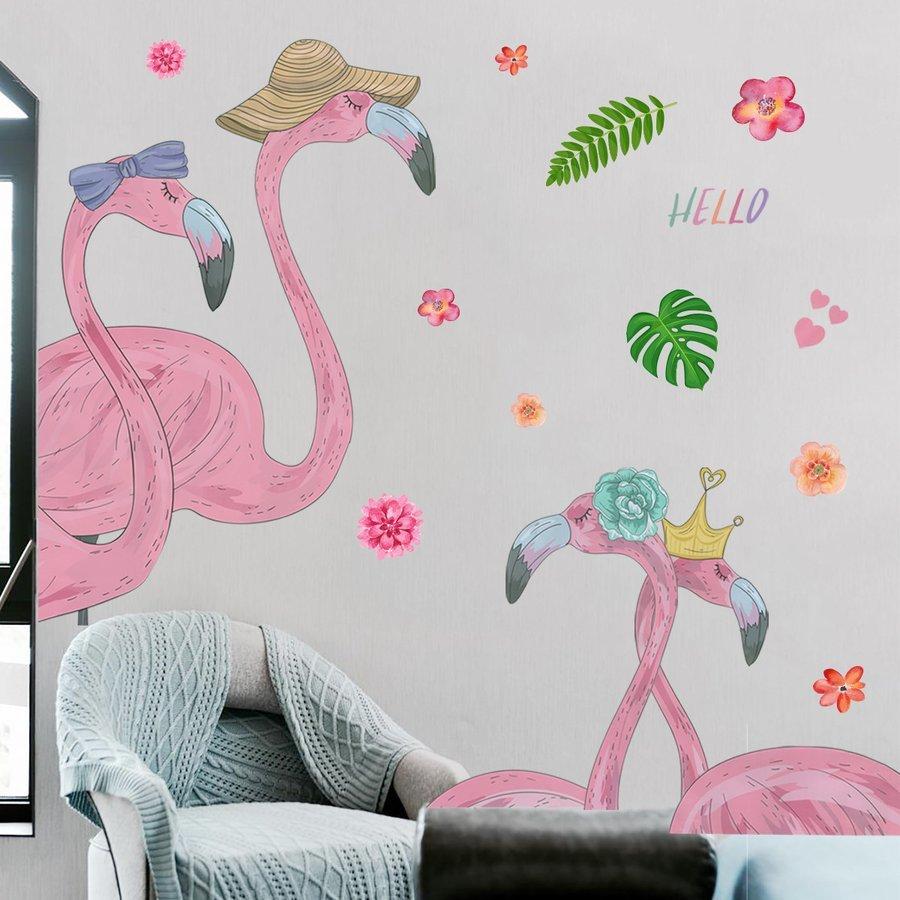激安価格の 防水 おしゃれ 壁装飾 貼ってはがせる シール 壁紙 ウォールステッカー 2枚セット クリエイティブ装飾 フラミンゴ 寝室 ホーム リビングルーム 加湿器 お届け方法によって納期が違う 了解です Www We Job Com